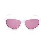 Men's UA Intensity Sunglasses // White-Gray + Violet Blue