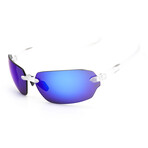 Men's UA FIRE 2/G Sunglasses // Crystal + Blue
