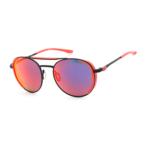 Men's UA 0008/G/S Sunglasses // Black-Orange + Gray Infrared