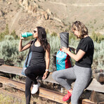 Hydaway Collapsible Water Bottle // 25 Fl. Oz // Set of 2 // Mist