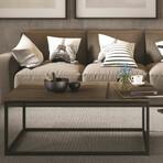 Aliyah Coffee Table // Dark Oak