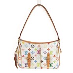 Louis Vuitton // Monogram Leather Shoulder Bag // Blanc // Pre-Owned