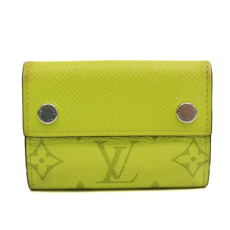 Louis Vuitton // Taigarama Leather Tri-Fold Wallet // Jaune // Pre