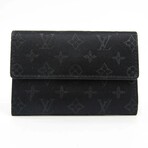 Louis Vuitton // Monogram Satin Coin Purse // Noir // Pre-Owned