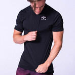 Men's TechSkin Tee // Black (XS)