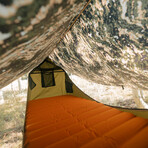 Haven Tent with insulated pad // Forest Camo