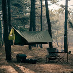 Haven Tent with insulated pad // Forest Green