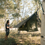 Haven Tent with insulated pad // Forest Camo