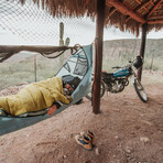 Haven Tent with insulated pad // Sky Blue