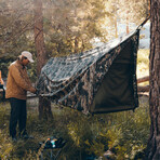 Haven Tent with insulated pad // Forest Camo