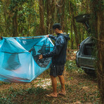 Haven Tent with insulated pad // Sky Blue