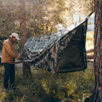 Haven Tent with insulated pad // Forest Camo