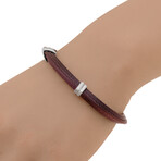 Stainless Steel Cable Bracelet // 7" // Store Display
