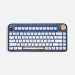 Azio IZO Keyboard with Blue switch (White Blossom)