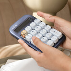 Azio IZO NumPad / Calculator with Blue switch (White Blossom)