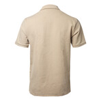 ZinoVizo // Bromley Polo Shirts // Mud Khaki (L)