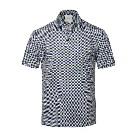 ZinoVizo // New Milton Polo Shirts // Navy + White (S)