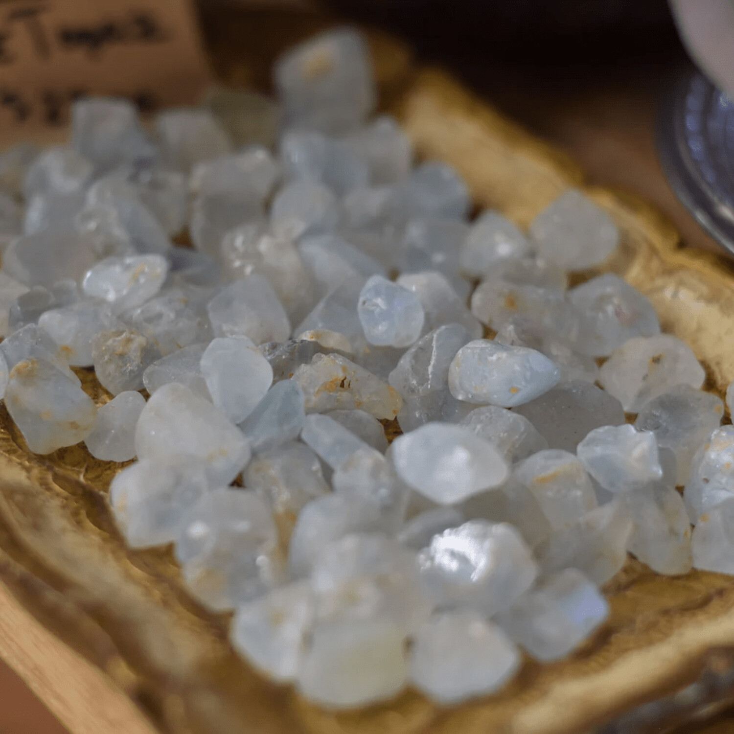 Topaz + Eucalyptus Crystal Candle Soul Terra Touch of Modern