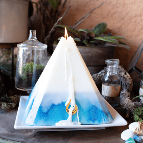 Larimar + Amaris Crystal Candle