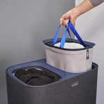 Tota 90-liter Laundry Separation Basket (Black)