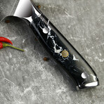 Suraisu Murakami // Santoku Knife // 7 inch (Color: White Handle)