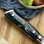 Suraisu Murakami // Nakiri Chef Knife // 7 inch (Color: White Handle)