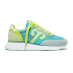 The Master Sport 102 Sneaker // Women's // Ice Palace + Peacock Blue + Teal + Green Glow (Euro: 37)
