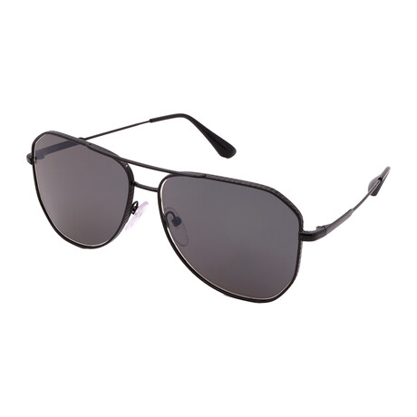 Prada // Men's PR63XS 1AB731 Non-Polarized Sunglasses // Black + Gray