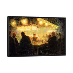 A Night Out With Friends // Christopher Clark (18"H x 26"W x 1.5"D)