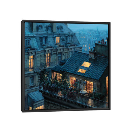 Rooftop Hideout // Evgeny Lushpin (12"H x 12"W x 1.5"D)