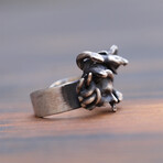 Medusa Ring // Silver (Ring Size: 5.25)