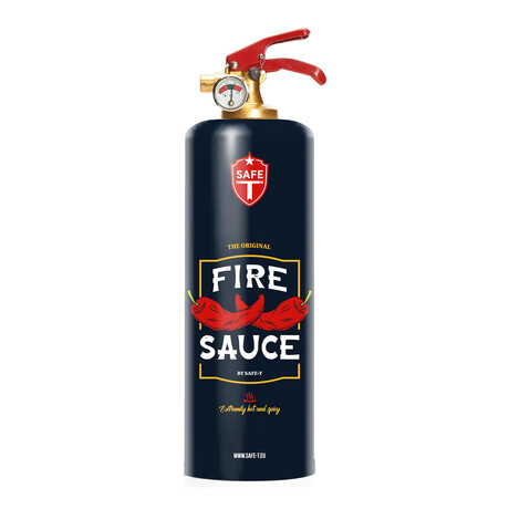 Safe-T Designer Fire Extinguisher // Fire Sauce