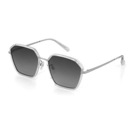 Women's Bardot Sunglasses // Clear + Gray