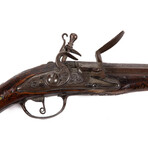 Huge 18th-19th Century Ottoman Flintlock Pistol