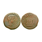 Roman Spain Tiberius Caesar Coin // 14-37 AD