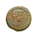 Roman Spain Tiberius Caesar Coin // 14-37 AD