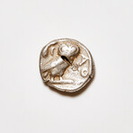 Athens Silver Coin // Athena & Owl // c. 440-404 BC