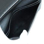 Louis Vuitton Damier Graphite Portefeuille Brazze Wallet // Black