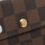 Louis Vuitton Damier Ludlow Coin Case // Brown