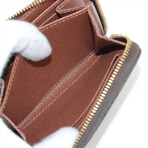 Louis Vuitton Monogram Zippy Coin Case // Brown