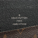 Louis Vuitton Monogram Macassar Portefeuille Tanon // Brown