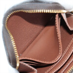 Louis Vuitton Monogram Zippy Coin Case // Brown