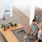 AM90 4-Stage True HEPA Air Purifier // WiFi + PlasmaWave Technology // White