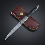 Damascus Pocket Folding Knife // 2015