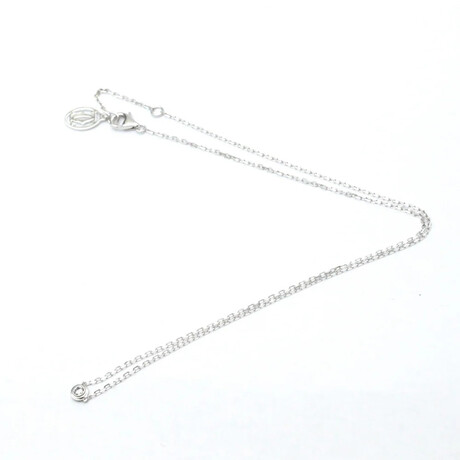 Cartier // 18k White Gold Diamants Légers Necklace // 14.76"-15.94" // Store Display
