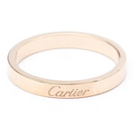 Cartier // 18k Rose Gold C De Cartier Wedding Ring // Ring Size: 8.75 // Store Display