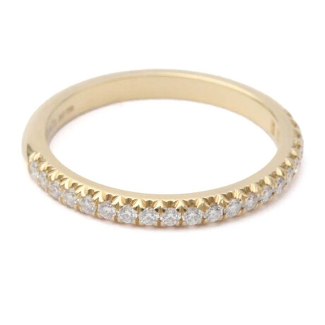 Tiffany & Co. // 18k Rose Gold Metro Half Dialing Diamond Ring // Ring Size: .5 // Store Display