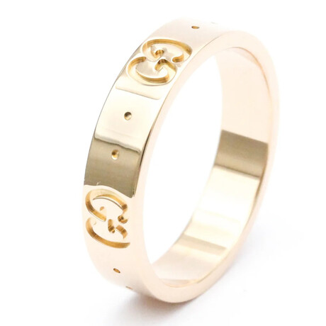 Gucci // 18k Rose Gold Icon Ring // Ring Size: 4.5-5 // Store Display