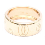 Cartier // 18k Rose Gold Happy Birthday Ring // Ring Size: 6 // Store Display