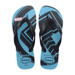 Top Marvel Logomania Sandal // Blue (Men's US Size 7/8)